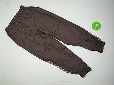 klapki hetmes: Spodnie materiałowe damskie, rozmiar XL — 3