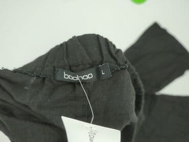 spodnie z wiskozy lidl: Boohoo, Spodnie materiałowe damskie, L — 4