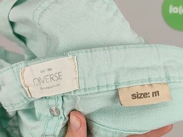 krótkie spodenki z bocznymi kieszeniami: Diverse, Szorty damskie, rozmiar M — 5