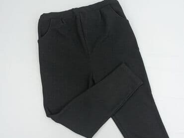 spodnie piżama hello kitty: Shein, Material trousers for women, size L (EU 40) — 1