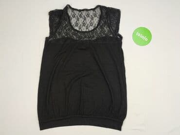 czarne bluzki z krótkim rękawem allegro: Women's blouse, size S (EU 36) — 3