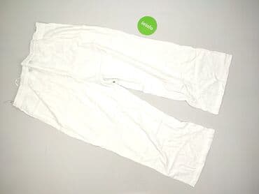 biale ubrania: Imię, Spodnie materiałowe damskie, rozmiar 3XL — 4