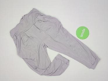 haremki niemowlece: Damskie spodnie typu harem/jogger w kolorze jasnego lila. - Rozmiar — 2