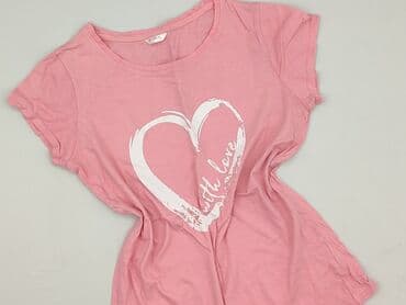жіноча футболка m eu 38 візерунок принт колір білий: With Love, T-shirt damski, rozmiar L — 1