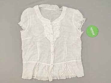 białe bluzki 3 4 rękaw: Bluzka damska, rozmiar 4XL — 2