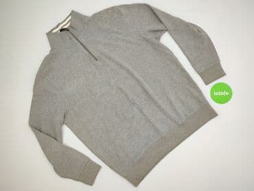 sweter ponczo: Maine, Sweter dla mężczyzn, XL — 2