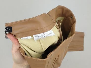 kurtka ze skóry ekologicznej zara: Zara, Spodnie materiałowe damskie, rozmiar M — 6
