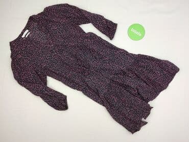 sukienki midi z bufiastymi rękawami: Sukienka damska, rozmiar S — 2