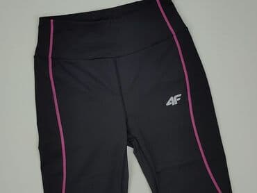 legginsy zimowe do biegania: 4F, Legginsy Sportowe damskie, rozmiar M — 1