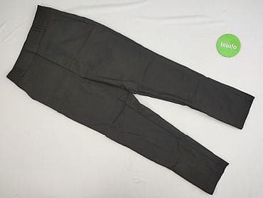 stradivarius cargo czarne: Stradivarius, Spodnie materiałowe damskie, rozmiar M — 2