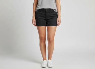 brązowe krótkie spodenki damskie: Freesia, Szorty damskie, rozmiar XL — 6