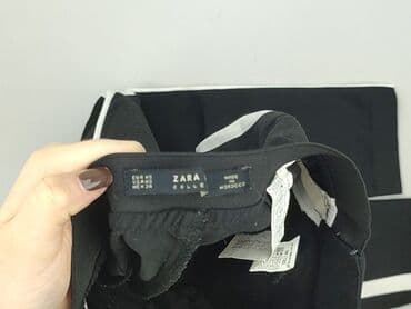 zara spodnie z lampasami: Zara, Material trousers for women, size XS — 6