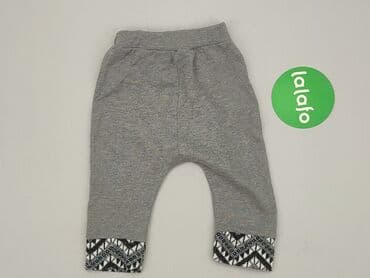 czarne spodnie woskowane: Leggings, 1-3 months, condition - Very good — 2