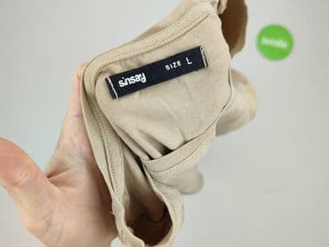 body damskie sinsay: Sinsay, T-shirt damski, rozmiar L — 4