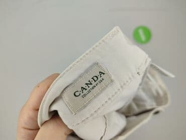 biale szerokie jeansy: Canda, Jeansy damskie, rozmiar XL — 6