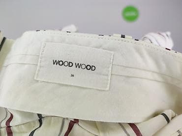 indicode jeans spodnie: Wood Wood, Spodnie materiałowe damskie, rozmiar S — 4