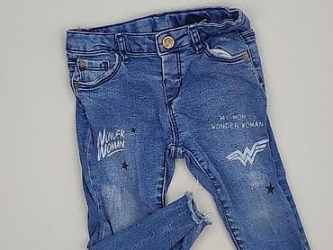 emo bluzy: Spodnie jeansowe, Zara, 1.5-2 lat, 92, stan - Bardzo dobry — 1