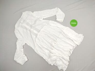 sukienka koronkowa biała boho: Pieces, Sukienka damska, rozmiar L — 3