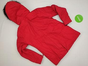 czarny plaszcz: PARKA, Parka damska, rozmiar S — 3