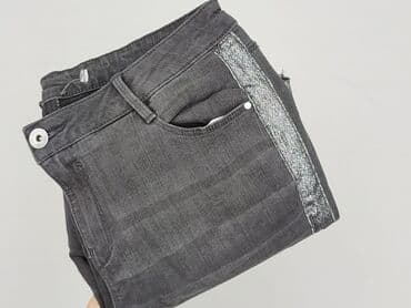 deichmann srebrne buty: Jeansy damskie, rozmiar L — 7