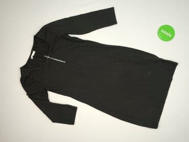 czarna sukienka z długim rękawem sinsay: Sinsay, Sukienka damska, rozmiar M — 2