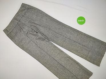 Trousers: Material trousers for women, size L — 3