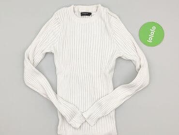 sweter w chmurki reserved: Reserved YFL, Sweter damski, rozmiar L — 2