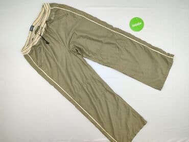 Trousers: Infinity, Material trousers for women, size XL (EU 42) — 2