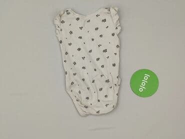 pluszowa kurtka z kapturem: Body, H&M, 3-6 months, 
condition - Good — 3