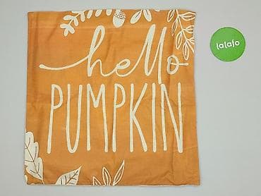 piaskownica: Poszewka dekoracyjna na poduszkę „Hello Pumpkin” - Kwadratowa — 2