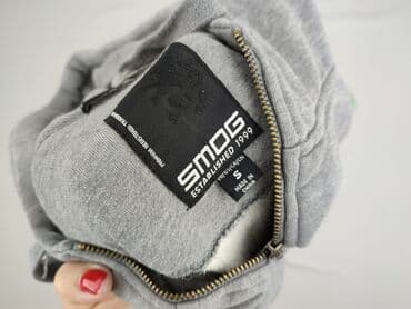 bluzy z fajnymi napisami: SMOG, Bluza z kapturem dla mężczyzn, rozmiar S — 5