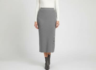 prążkowane spódnice: Women`s skirt, size M — 1