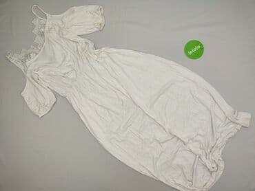 biała sukienki na panieński: Boohoo, Sukienka damska, rozmiar L — 3