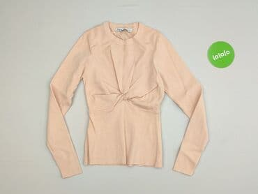 niebieska satynowa sukienka zara: Zara, Bluzka damska, rozmiar S — 2