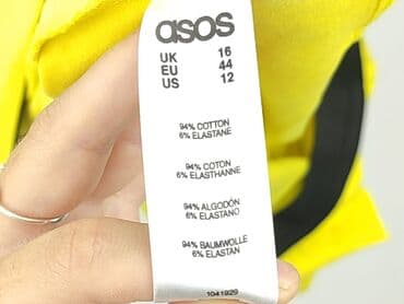 spódnice plisowane żółta: Asos, Spódnica damska, rozmiar 2XL — 5