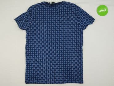 koszulka bialo czarna pol na pol: Diverse, Koszulka dla mężczyzn, L — 3