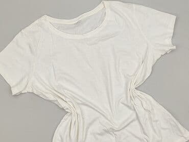 biala koszulka dlugi rekaw: T-shirt damski, rozmiar XL — 1