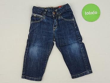 patchworkowe spodnie: Spodnie jeansowe, Levi's, 9-12 miesięcy, stan - Bardzo dobry — 2