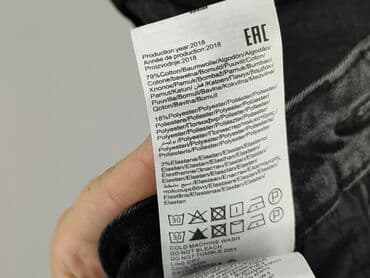 krótkie jeansowe spodenki z wysokim stanem podarte: Noisy May, Szorty damskie, rozmiar XS — 5