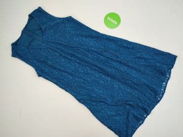 sukienka midi na wesele koronka: Sukienka damska, rozmiar S — 2