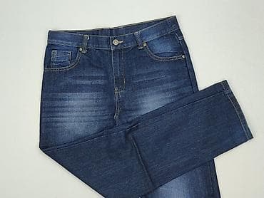 bully jeans: Spodnie jeansowe, F&F, 14 lat, 164, stan - Bardzo dobry — 1