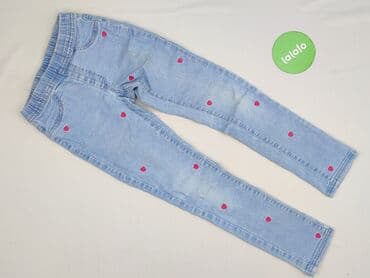 obcisłe krótkie spodenki: Spodnie jeansowe, Cool Club, 10 lat, 134/140, stan - Bardzo dobry — 2