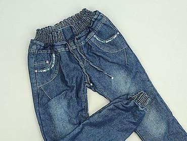 ubrania ff: Spodnie jeansowe, 11 lat, 146, stan - Bardzo dobry — 1