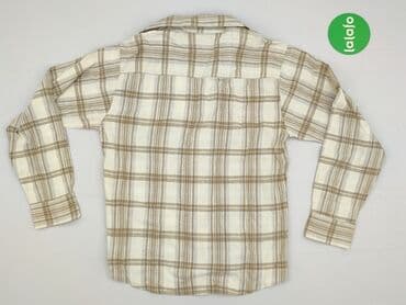 podkoszulek real madryt: Shirt 10 years, condition - Very good, pattern - Cell, color - Beige — 3
