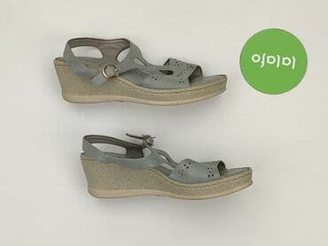 ccc sandały na koturnie 2017: Casu, Sandały damskie, rozmiar 39 — 3