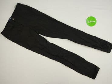 legginsy woskowane push up: Pieces, Spodnie materiałowe damskie, XL — 2