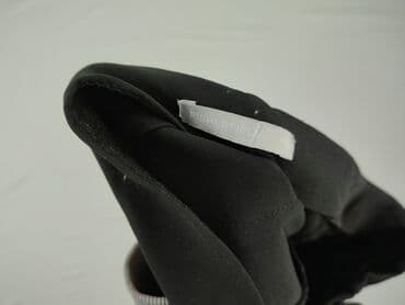 spodnie woskowane czarne: Fisherfield, Spodnie materiałowe damskie, L — 4