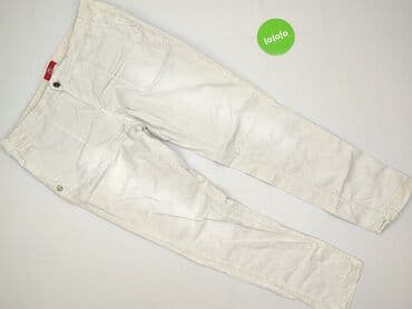 Women: S.Oliver, Material trousers for women, size 3XL (EU 46) — 2