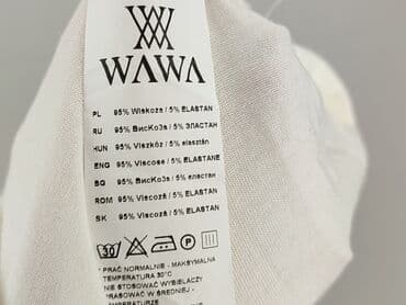 жіноча футболка m eu 38 візерунок принт колір білий: Wawa, T-shirt damski, rozmiar 9XL — 5