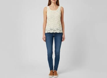 bluzki koronka allegro: Bluzka damska, rozmiar S — 6